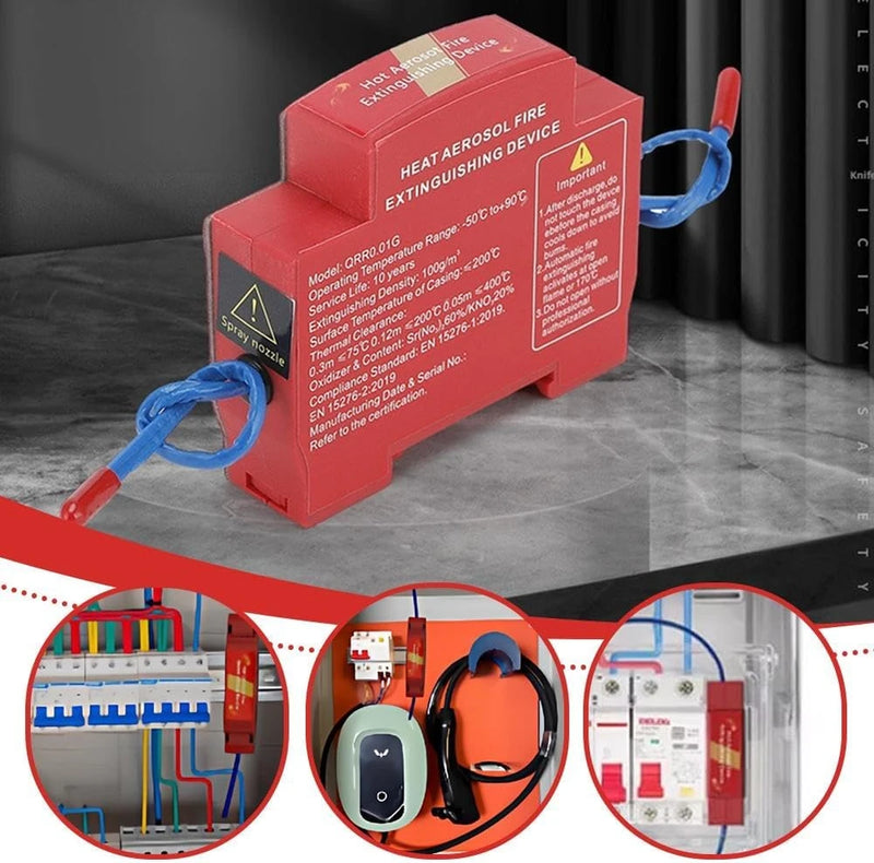 Dispozitiv Automat Stingere Incendiu Panou Electric