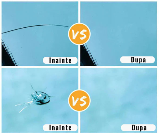 SuperStick™ Kit Reparații Sticlă