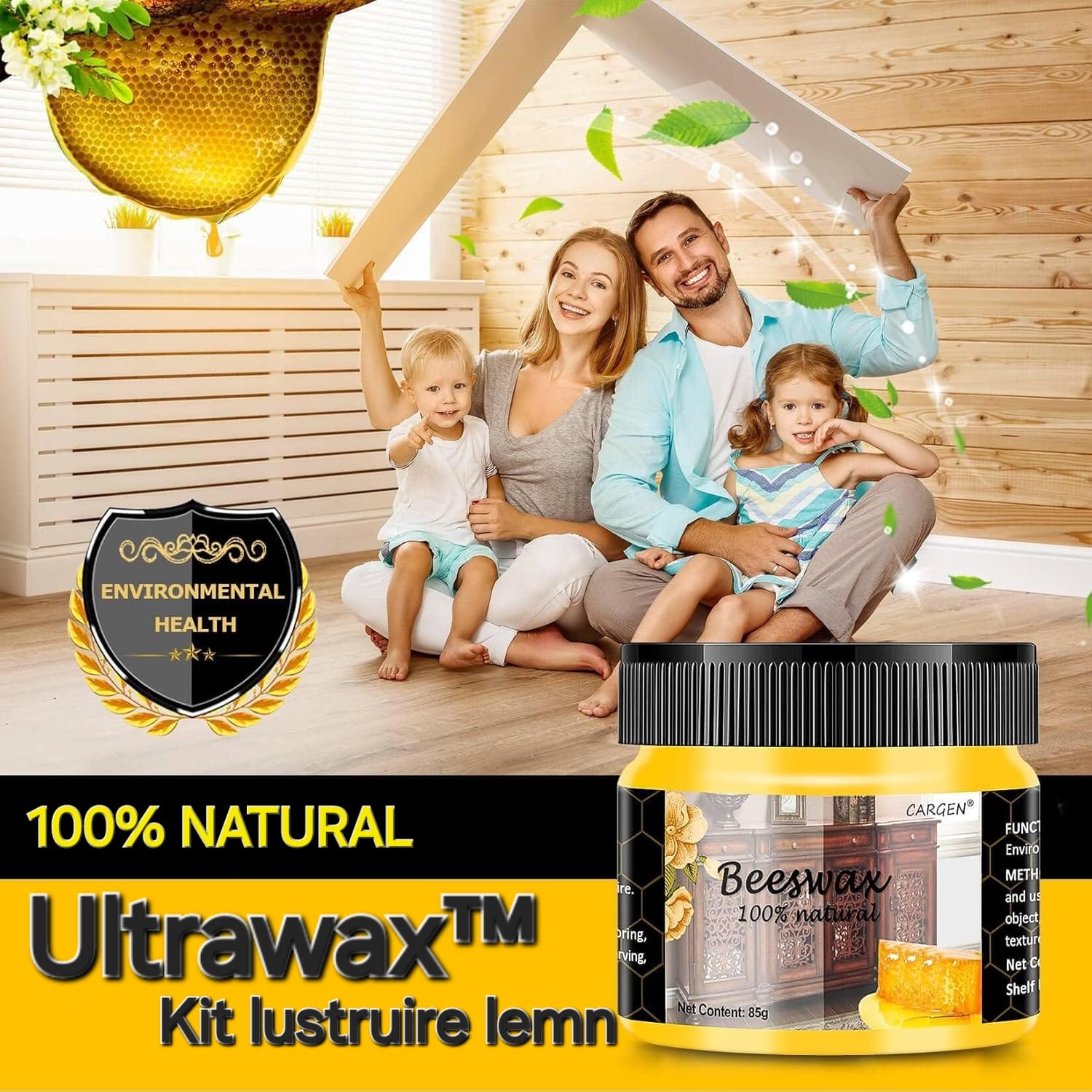 Ultrawax™ - Kit lustruire lemn